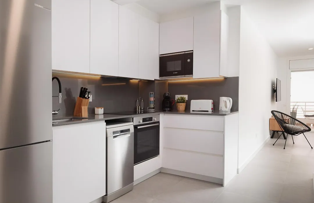 Lets Holidays White Apartment With Terrace, Ac, Parking, Near Beach-1
