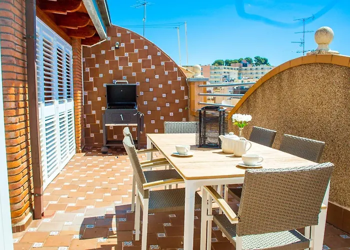 Apartamento AL32 - Atico con piscina privada 200m de la playa Lloret de Mar