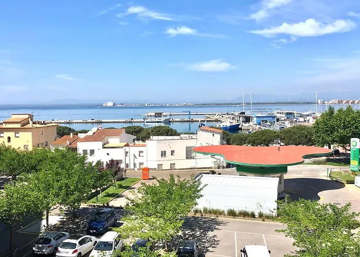 Roc Mar 4 3A - Apartamento Cerca Del Centro Y De La Playa - Terraza Con Vistas Al Mar Y Al Puerto Roses