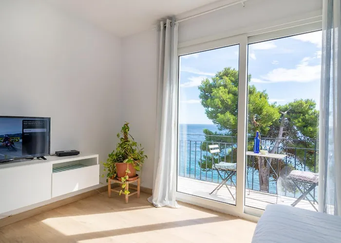 Pet friendly Precioso Apartamento En Primera Linea De Mar En Calella De Palafrugell