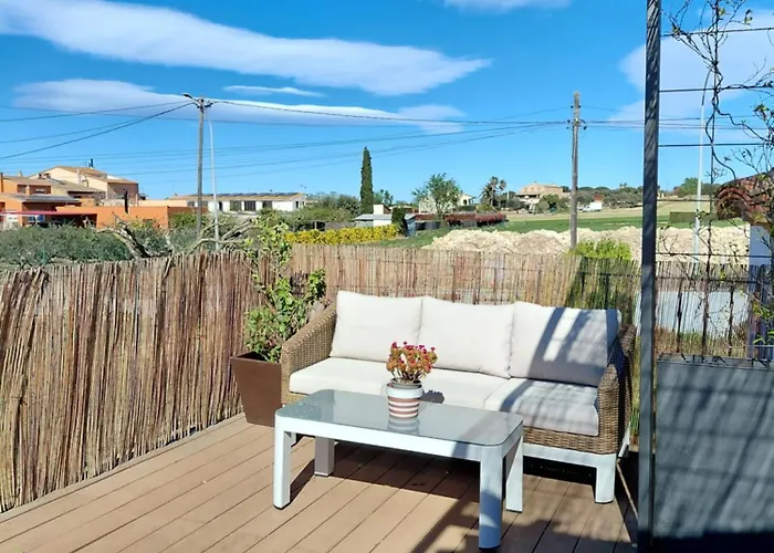 Apartamento en casa de campo cerca de la playa Pals
